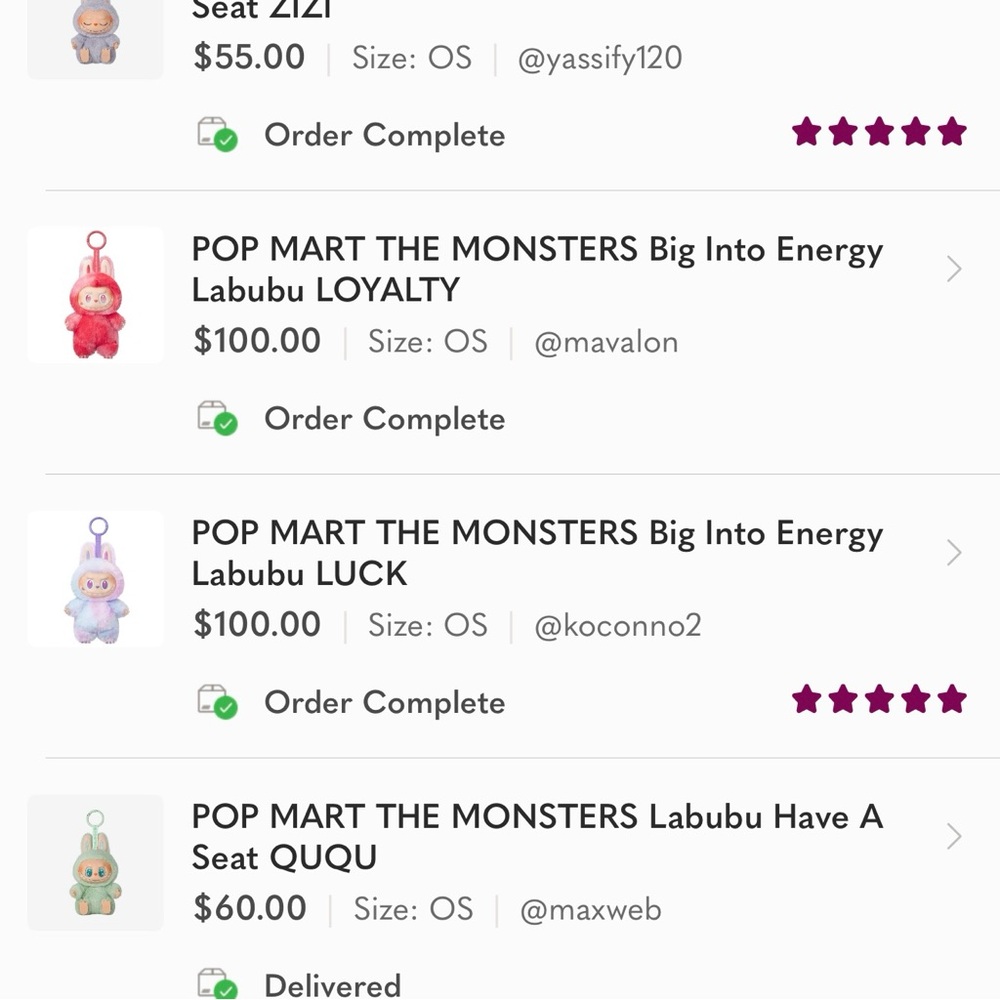 POP MART The Monsters Have A Seat HEHE Labubu - Picture 8 of 11